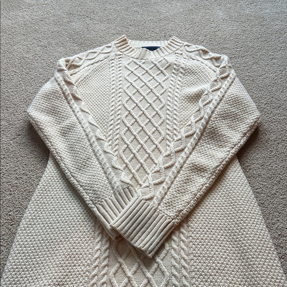 Kiel James Patrick cable knit wool blend sweater dress - Picture 11 of 12